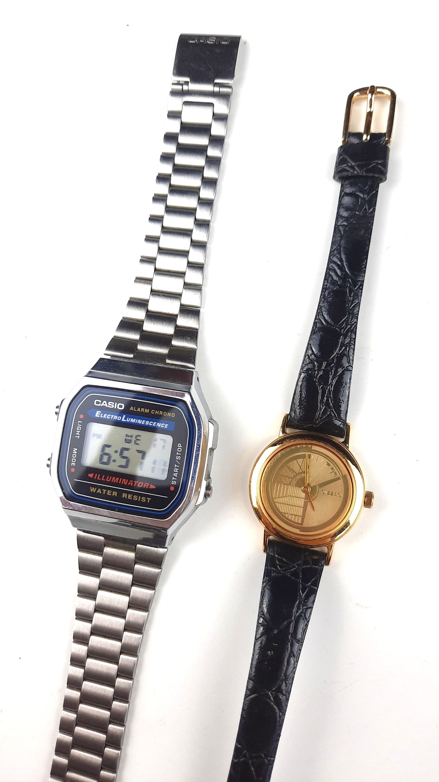 Rare golden NISSAN wristwatch for women - Mad Hero