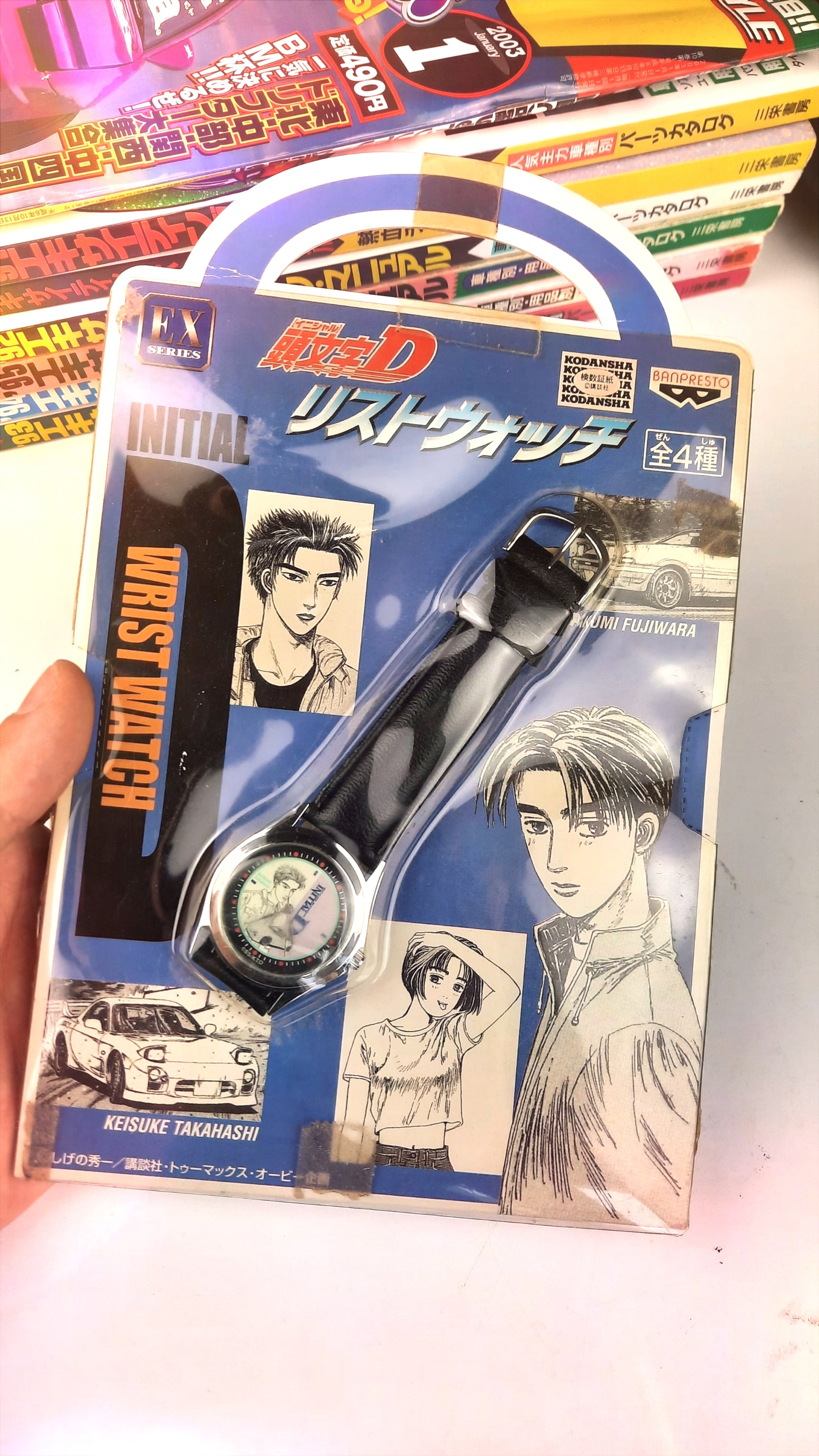 INITIAL D original wristwatch! Various types - Mad Hero