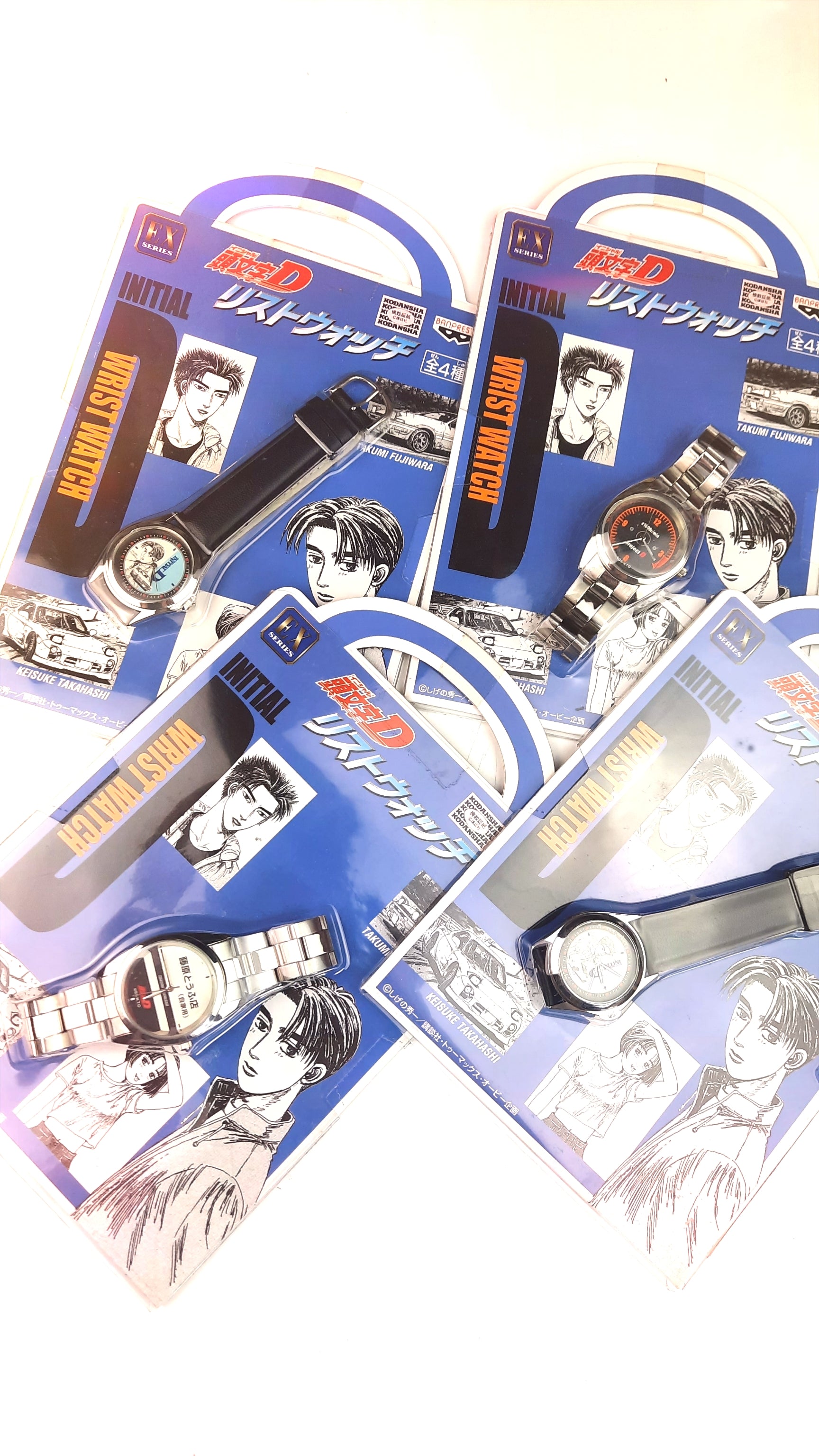 INITIAL D original wristwatch! Various types - Mad Hero
