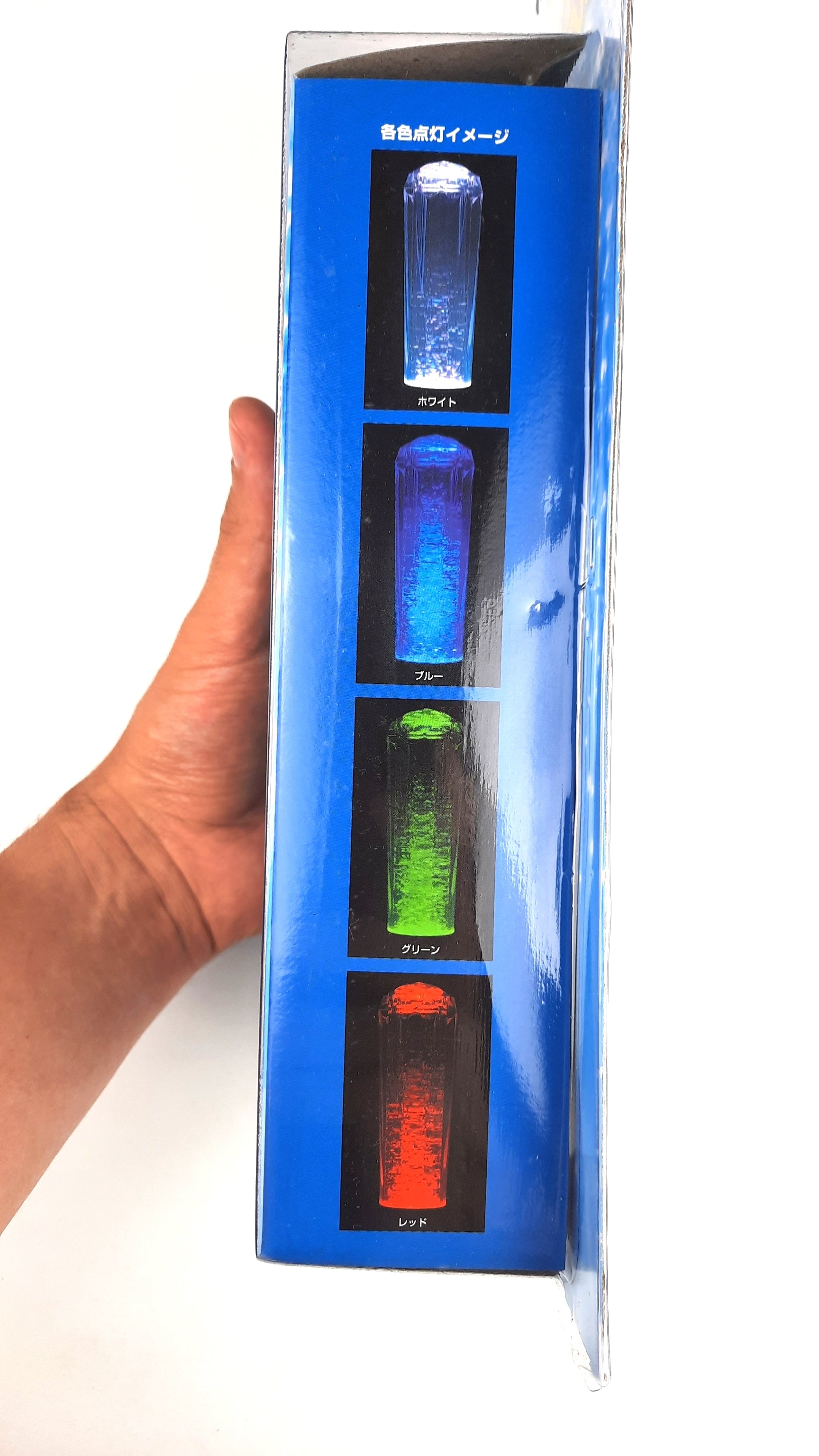 Crazy Japanese LED aqua changing color shift knob! - Mad Hero