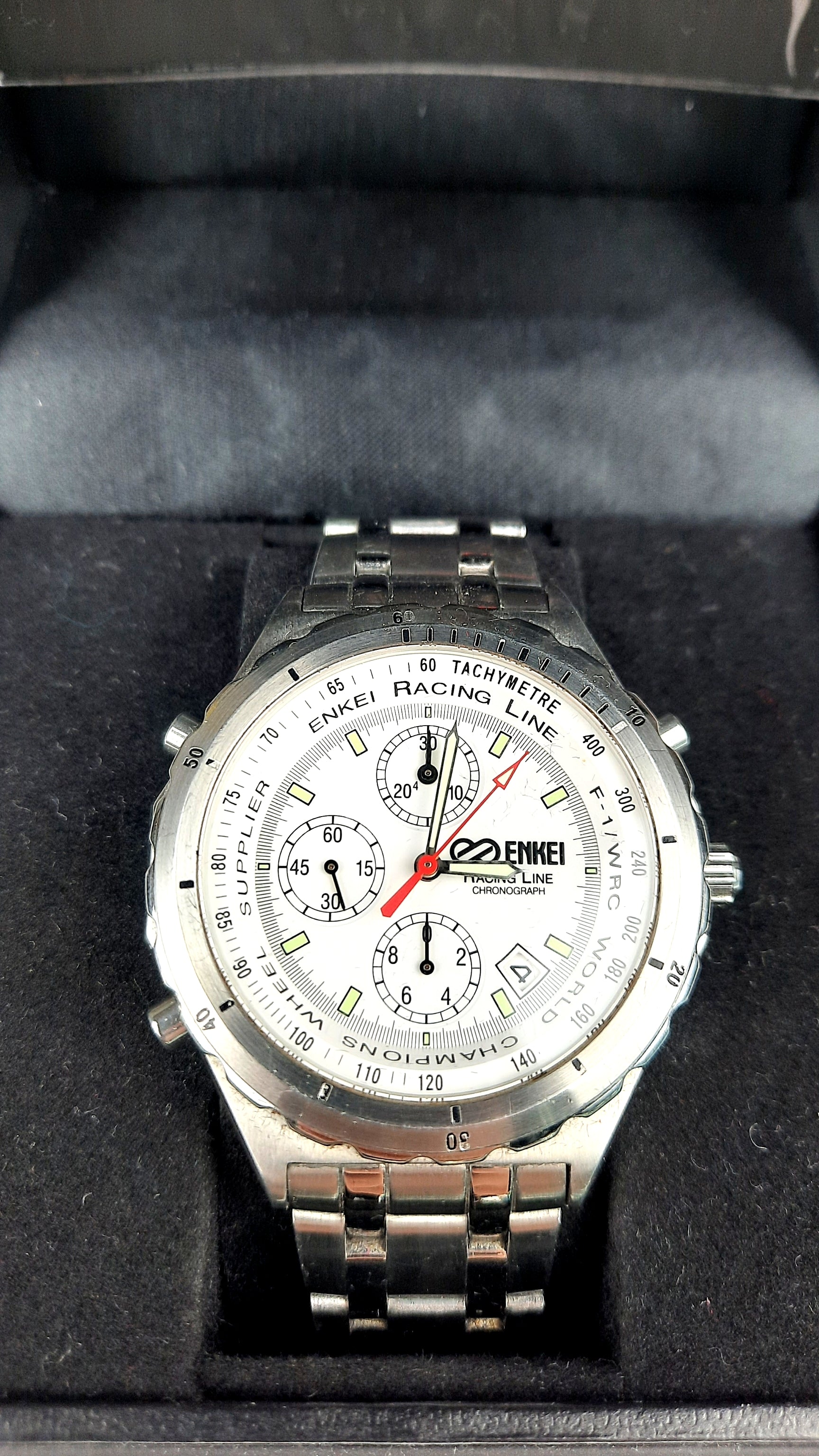 Original ENKEI Racing Line cronograph watch! – Mad Hero