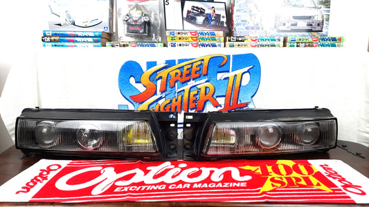 Optional OEM NISSAN fog headlights, for Nissan Silvia S13