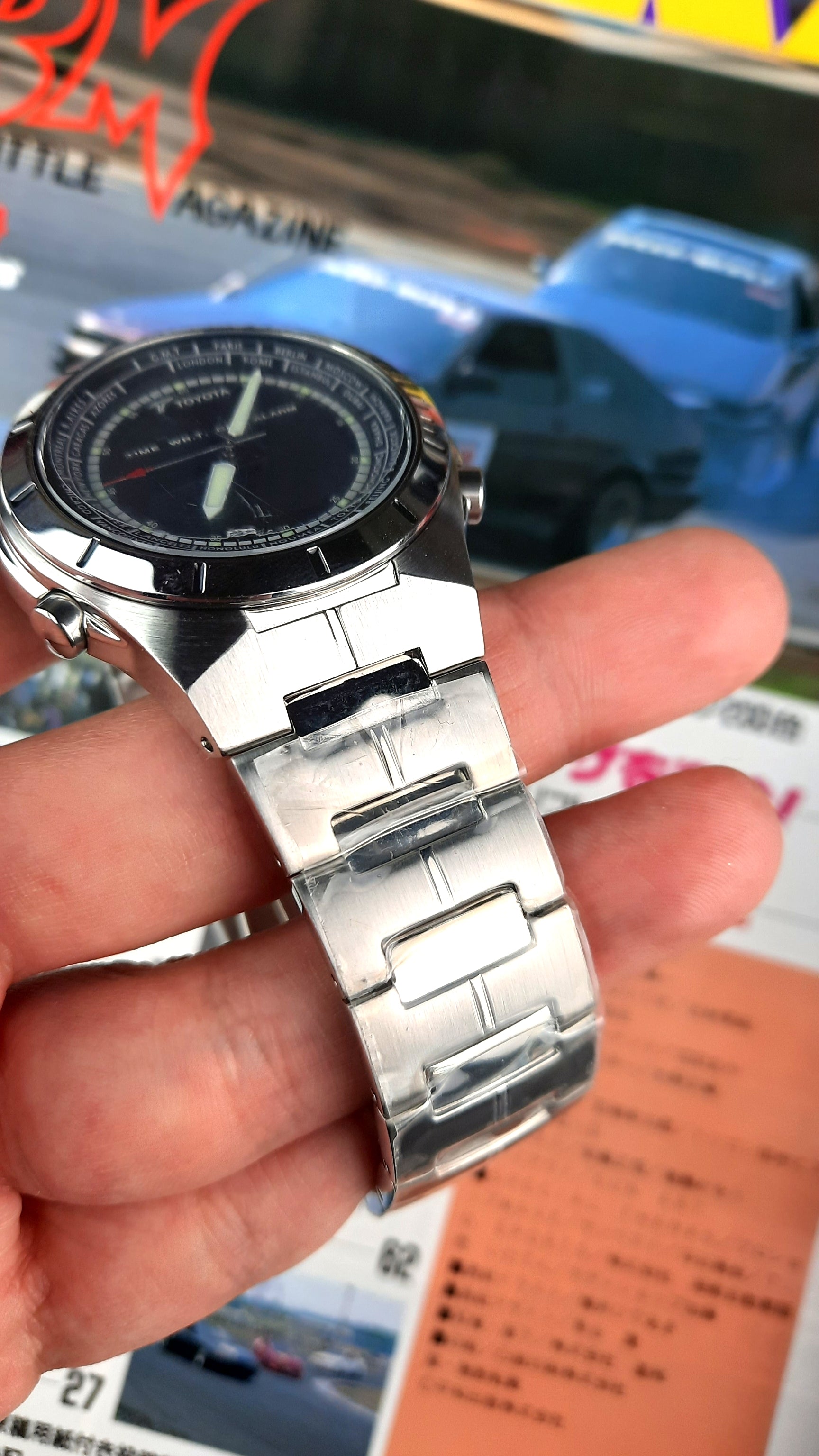 Original TOYOTA SKY Racing chronograph! - Mad Hero