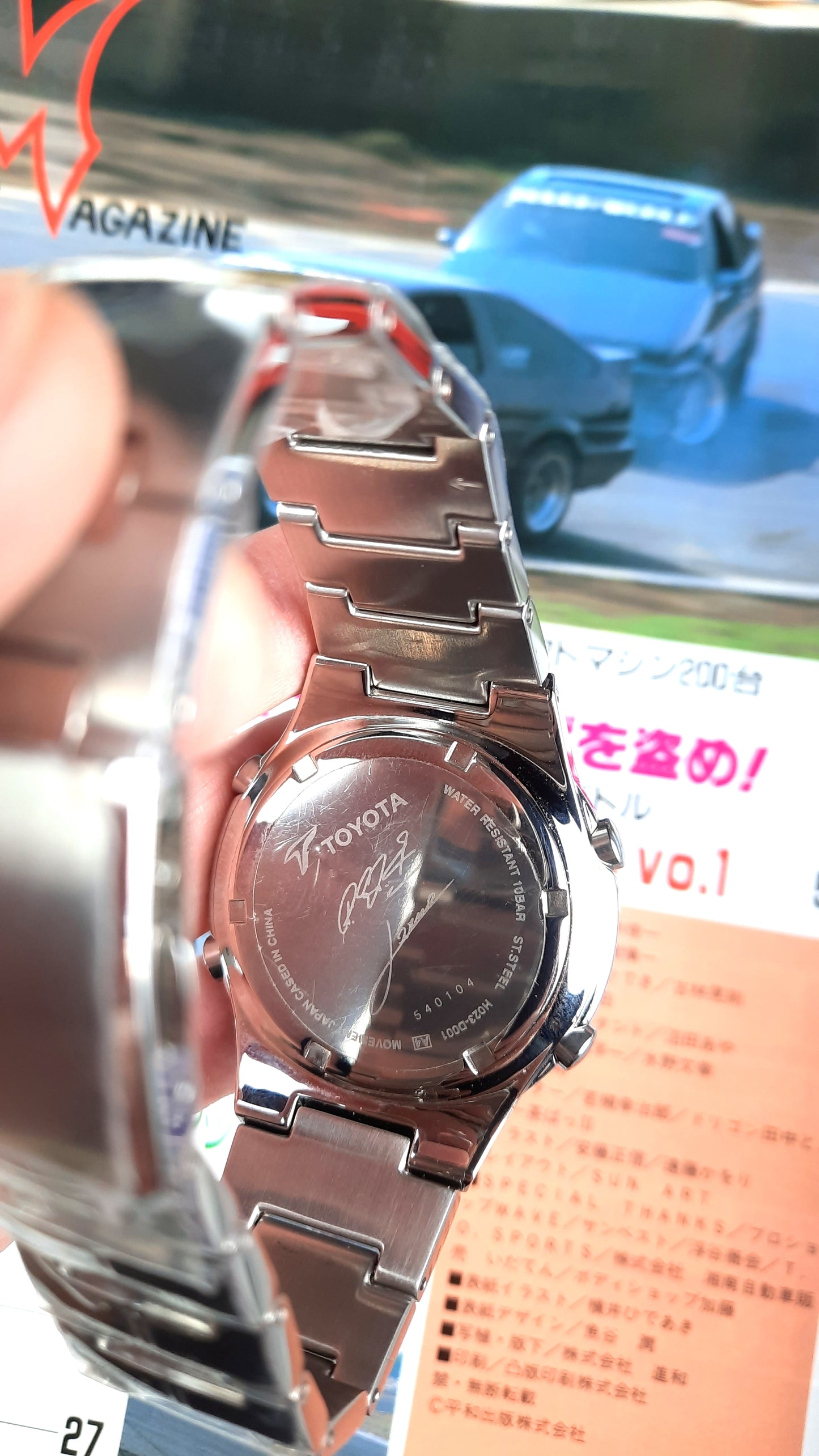 Original TOYOTA SKY Racing chronograph! - Mad Hero