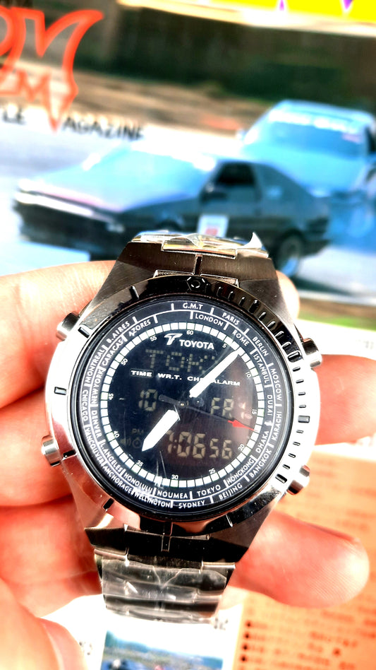 Original TOYOTA SKY Racing chronograph! - Mad Hero