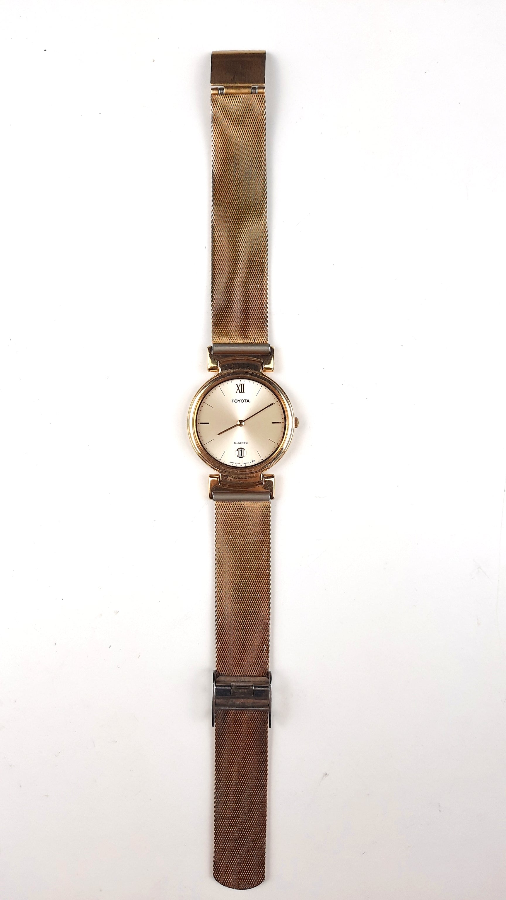 Rare golden TOYOTA wristwatch for women - Mad Hero