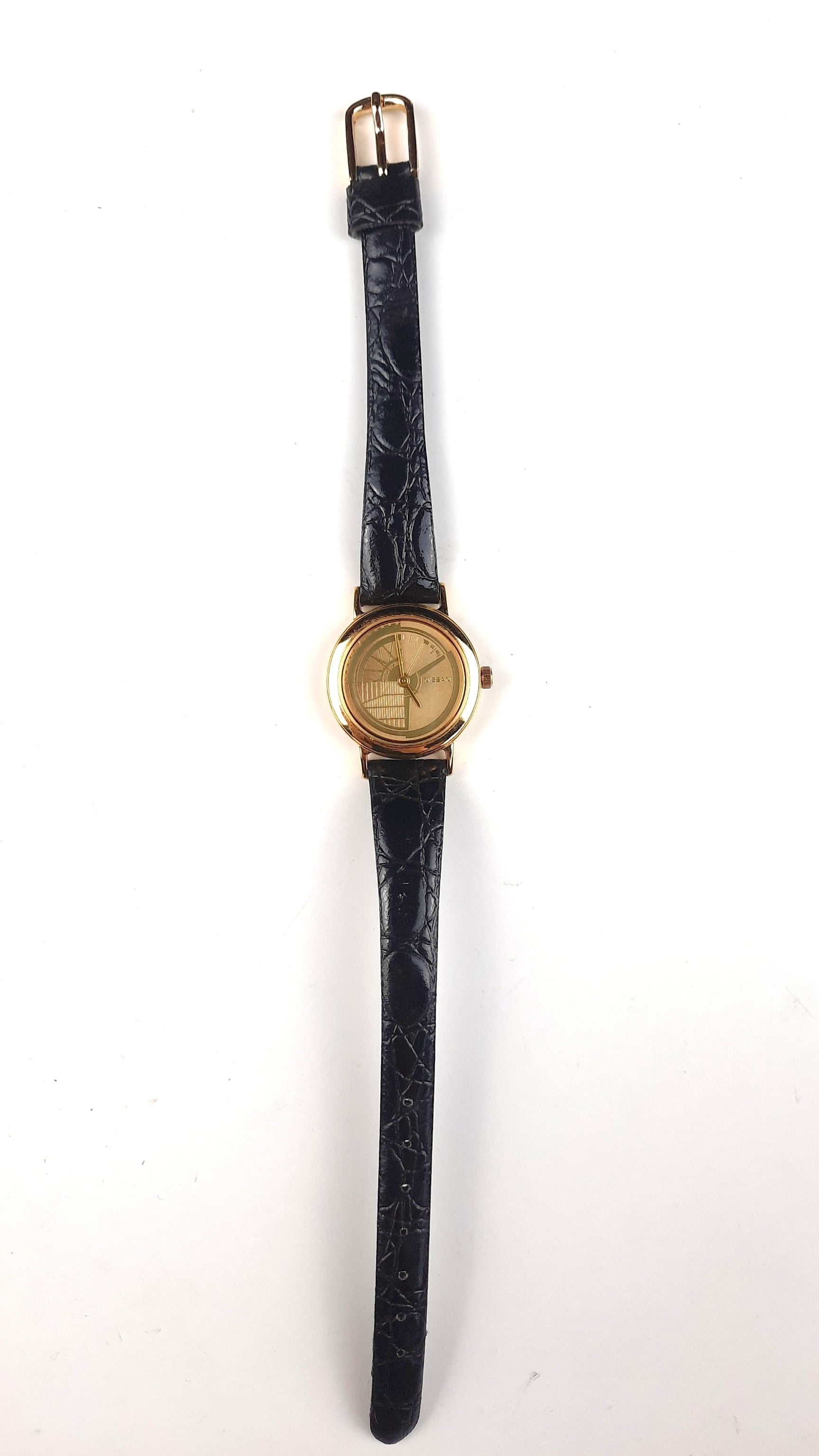 Rare golden NISSAN wristwatch for women - Mad Hero