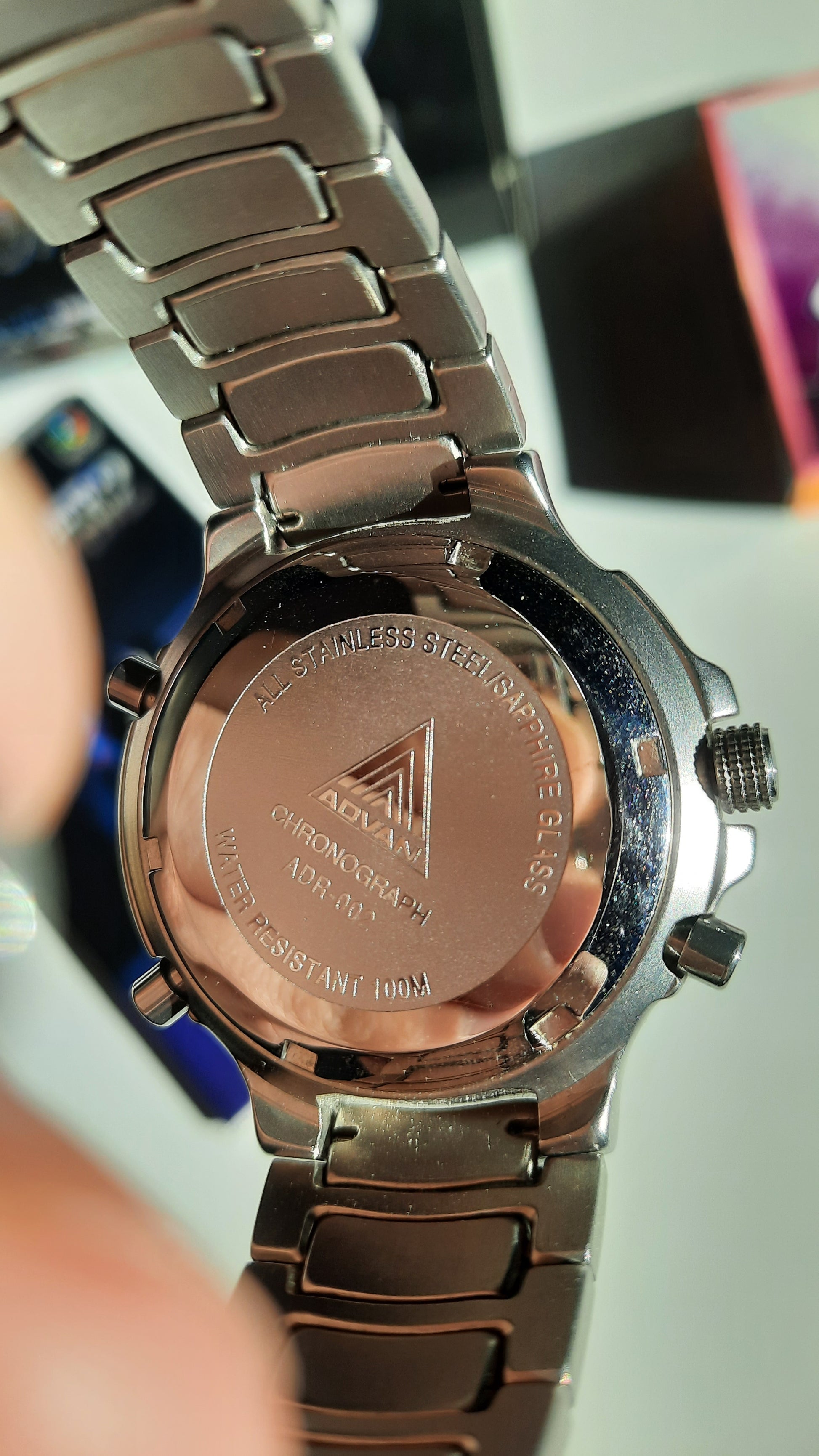 Original ADVAN cronograph watch - Mad Hero