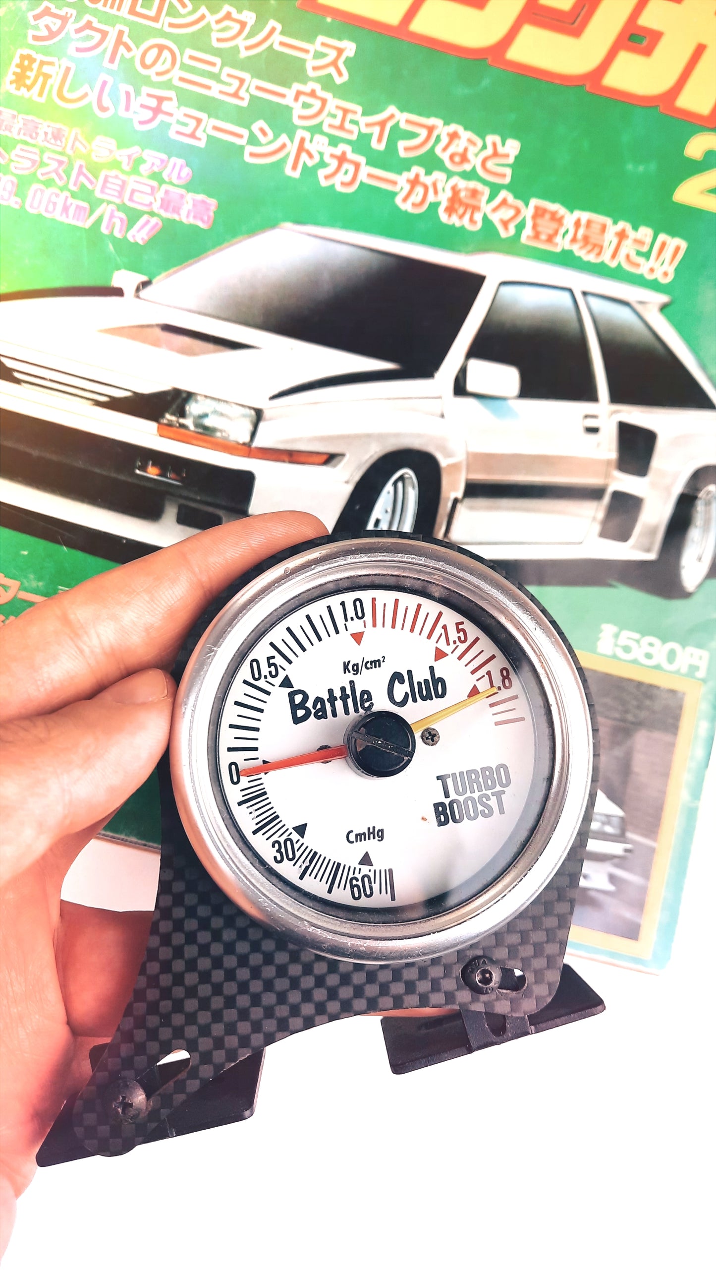 BATTLE CLUB Japanese mechanical turbo meter - Mad Hero