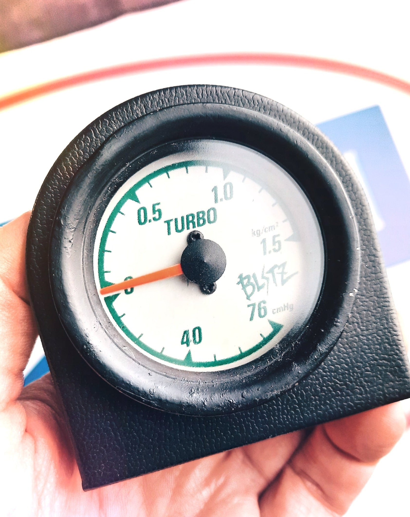 BLITZ old logo turbo gauge! (Various versions) - Mad Hero