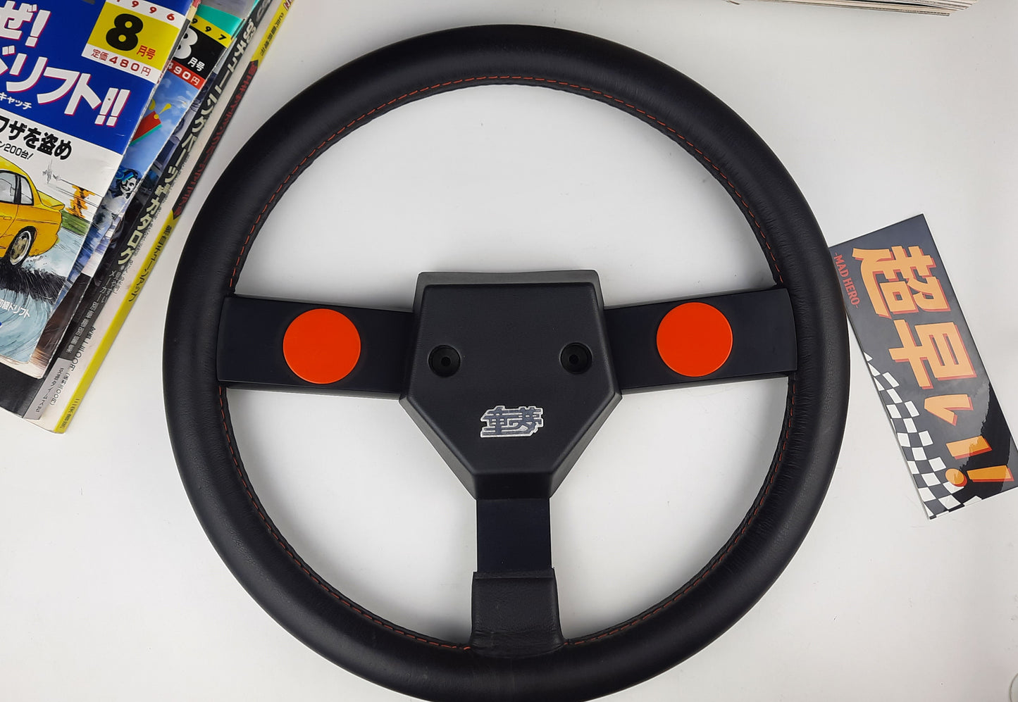 Super rare DOME steering wheel - Mad Hero