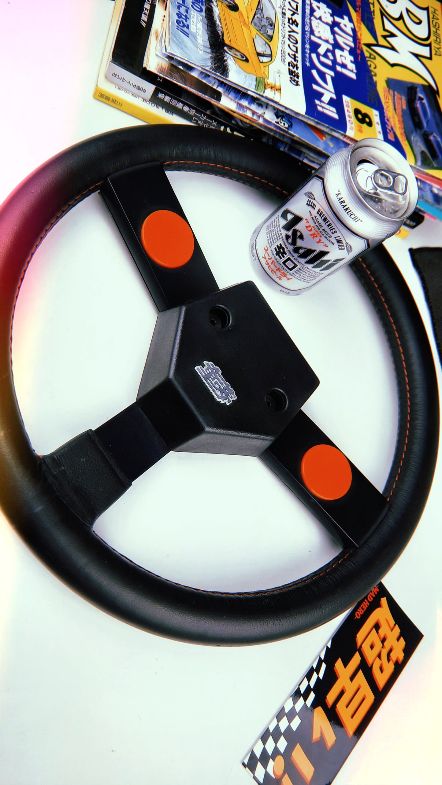 Super rare DOME steering wheel - Mad Hero