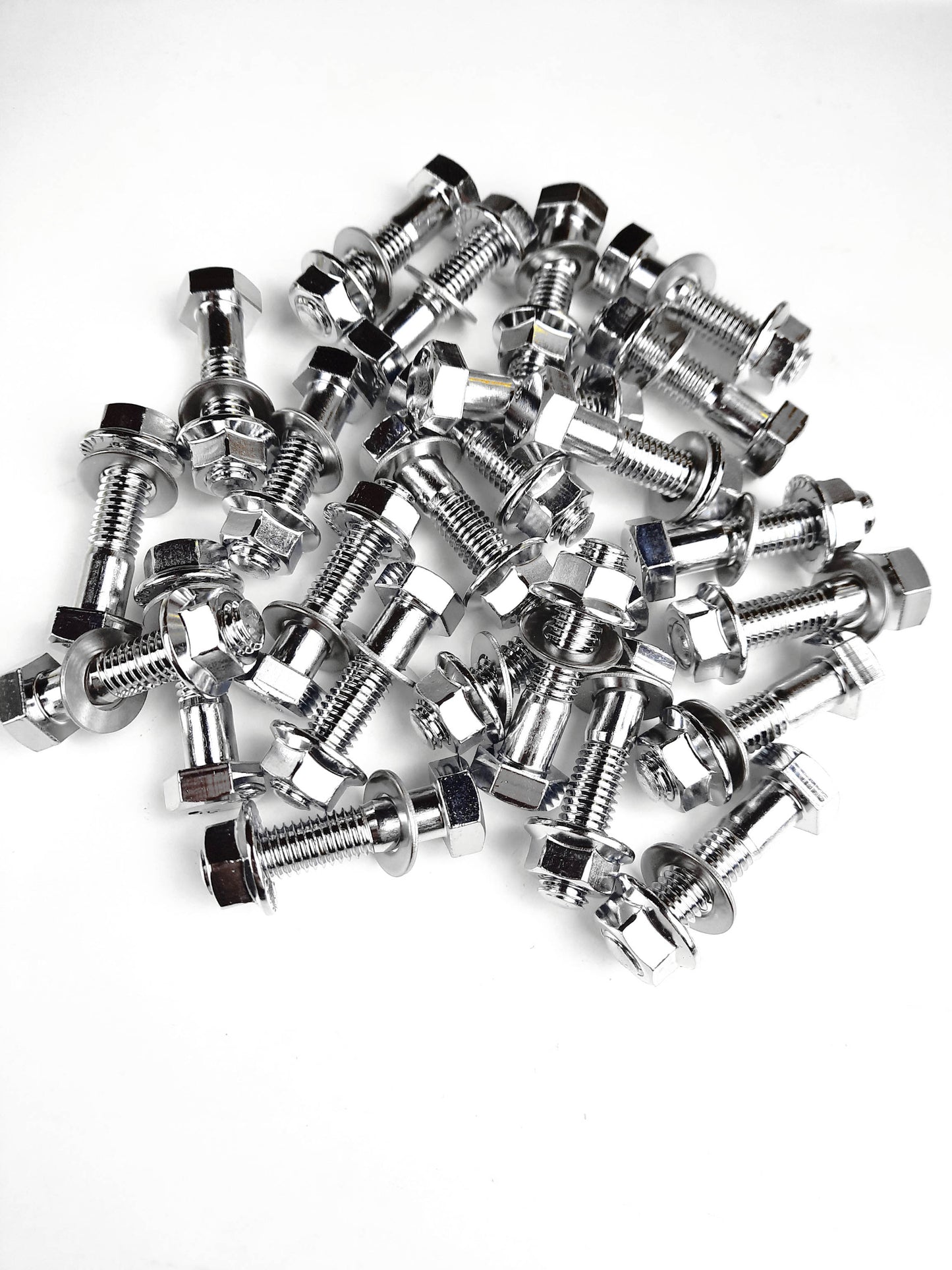 M8 Bolts and Nuts for small wheels (COMPLETE SET OF 24)
