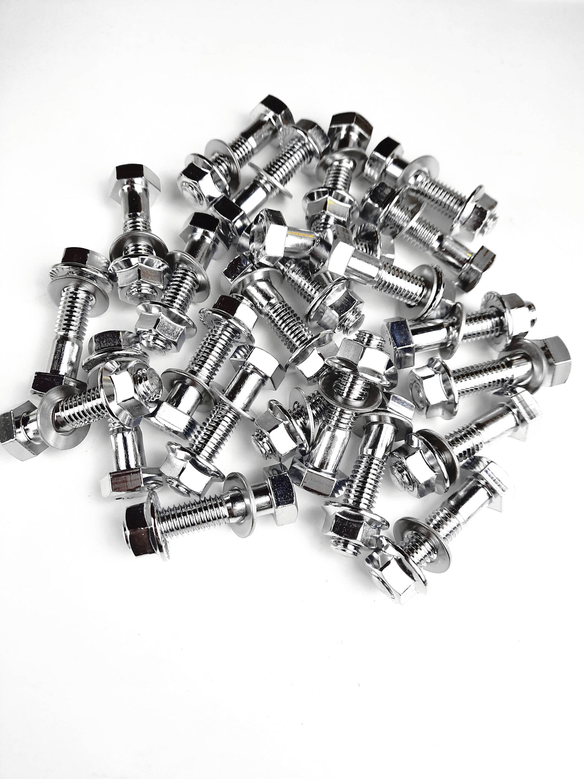 M8 Bolts and Nuts for small wheels (COMPLETE SET OF 24) - Mad Hero