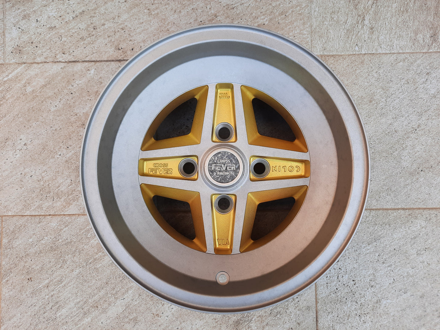 ENKEI COLIN Cross Fever wheels SET - JDM Import - RESTORED