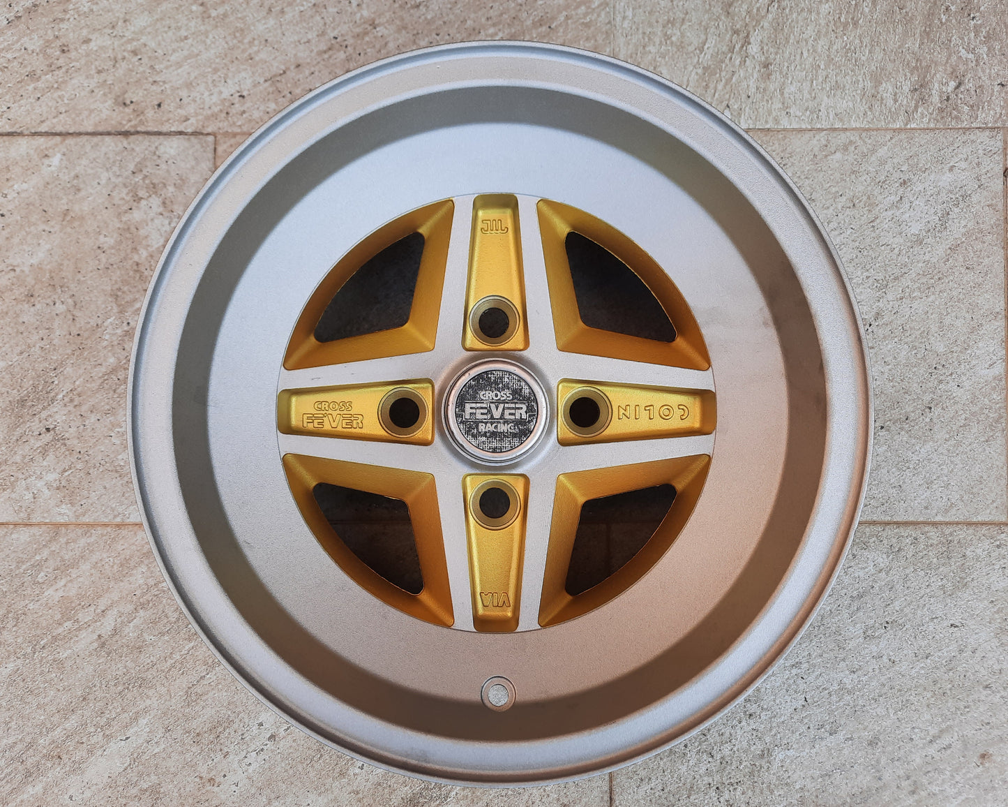 ENKEI COLIN Cross Fever wheels SET - JDM Import - RESTORED