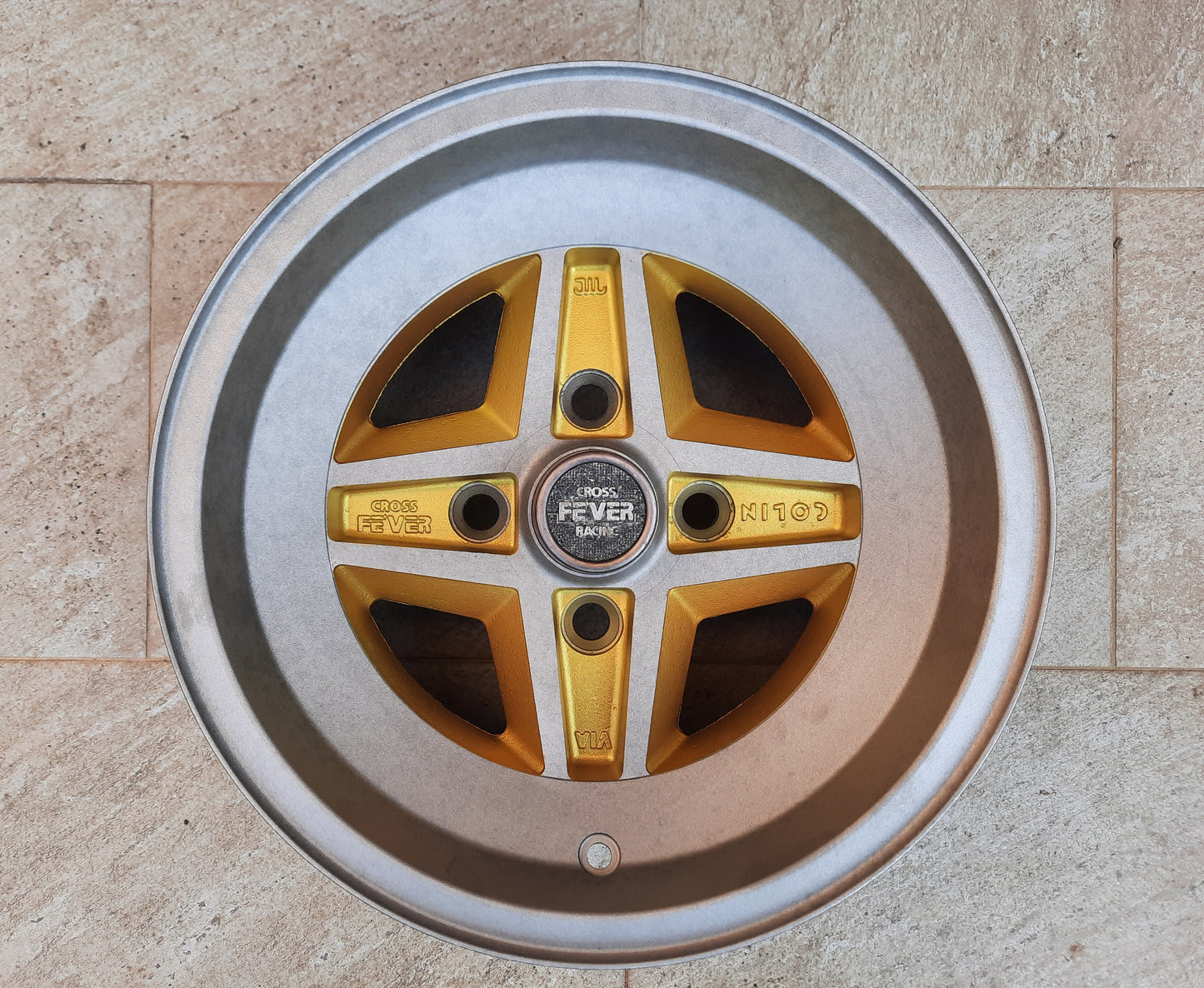 ENKEI COLIN Cross Fever wheels SET - JDM Import - RESTORED