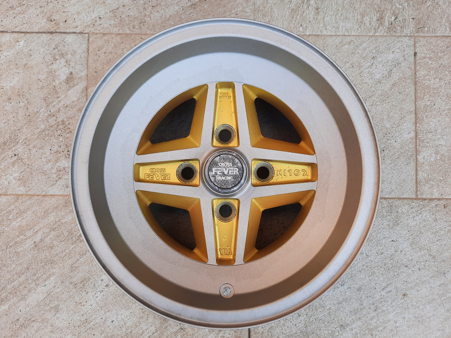 ENKEI COLIN Cross Fever wheels SET - JDM Import - RESTORED