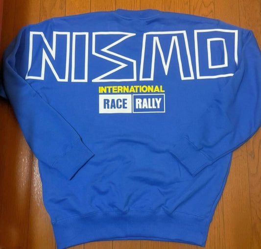 Original NISMO old logo racing sweater (blue)