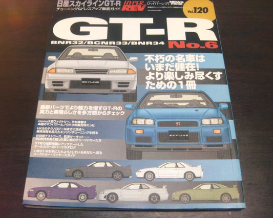 Hyper Rev all parts catalog for Skyline GTR R32, R33, R34