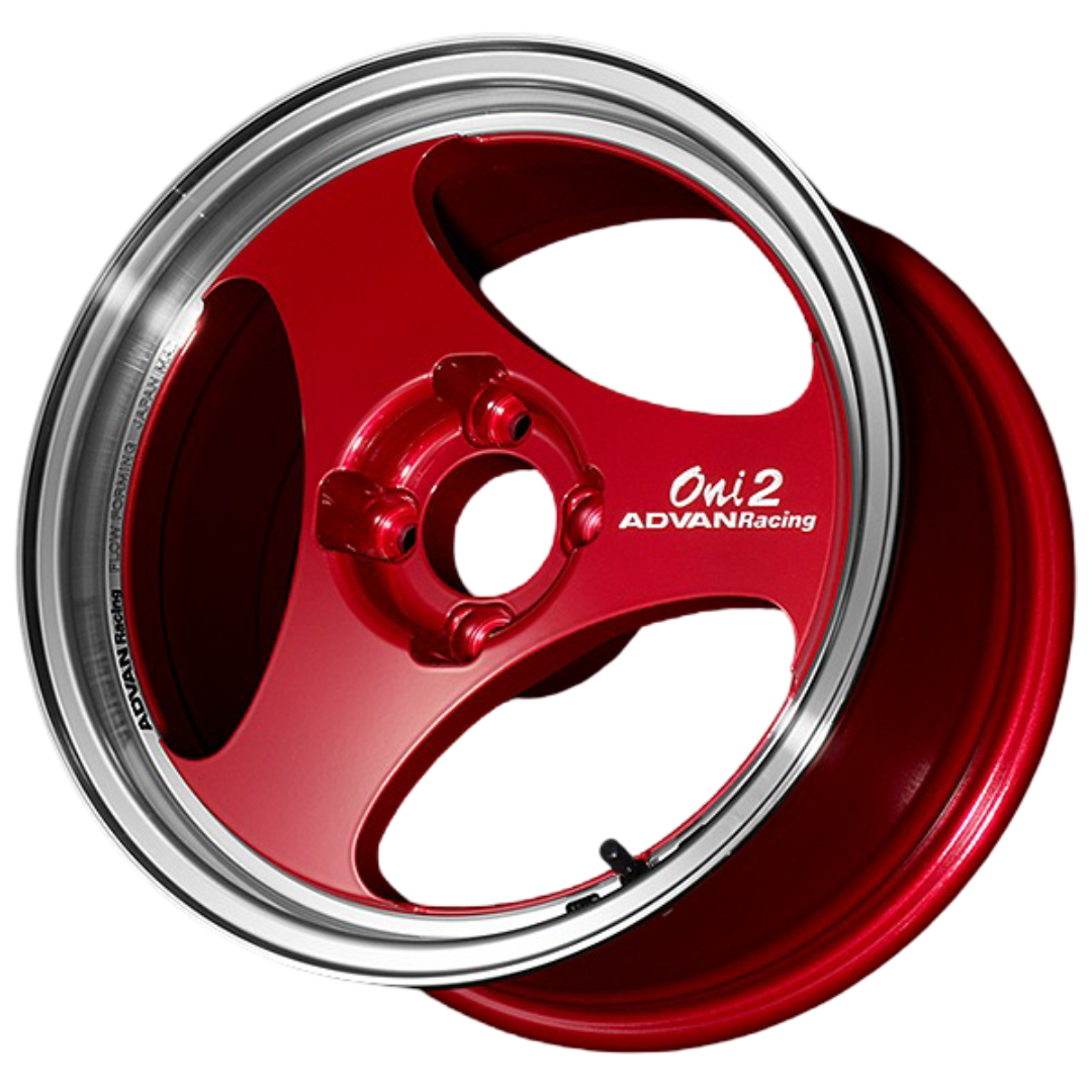 ADVAN ONI2 wheels - red color - JDM Import