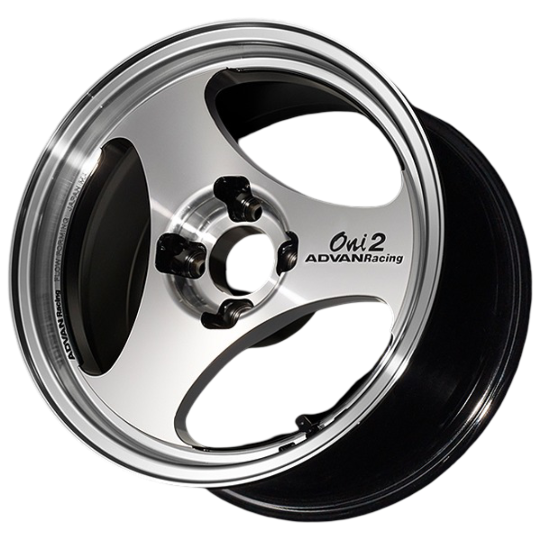 ADVAN ONI2 wheels - silver color - JDM Import