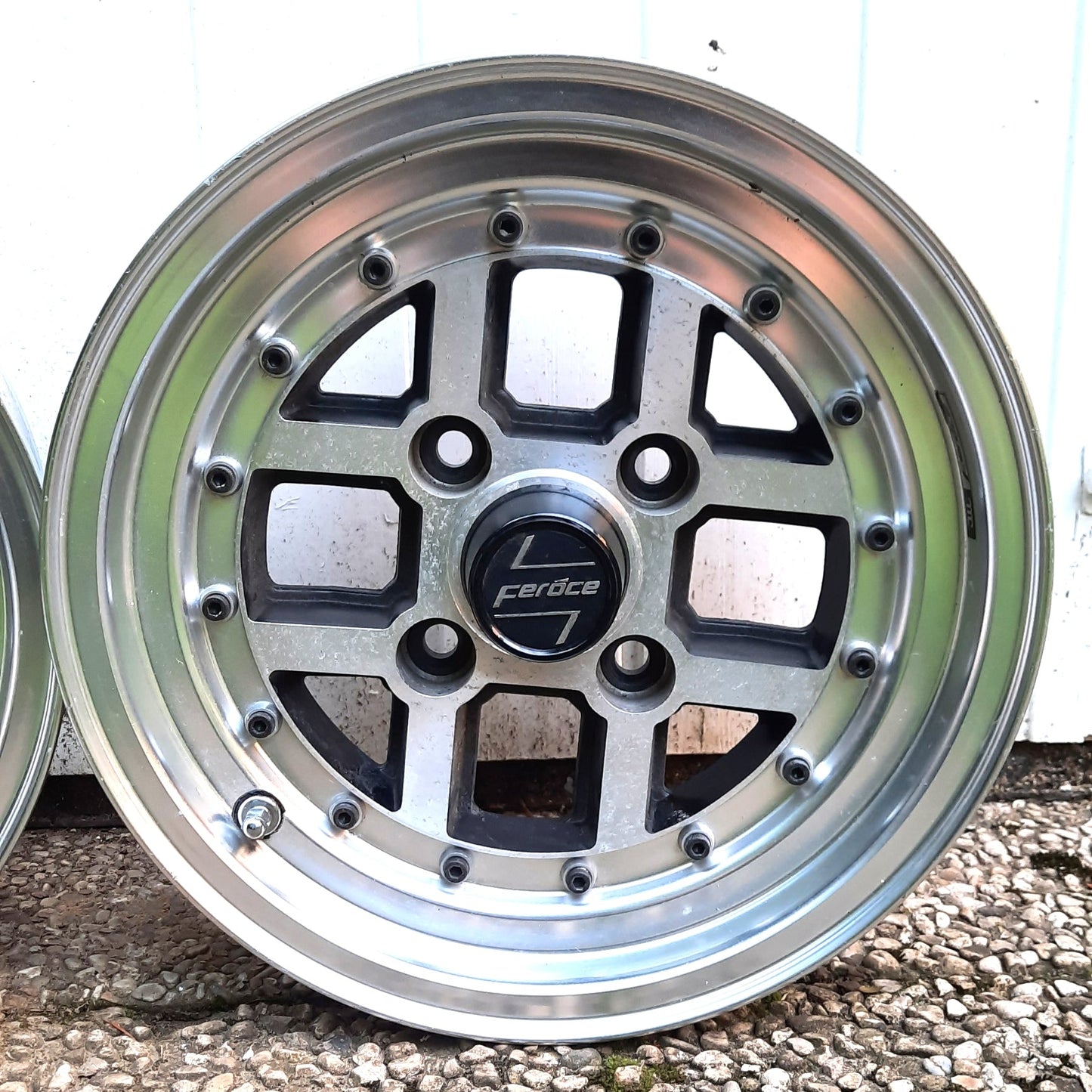 AUGUST FEROCE 13 inch Wheels - wheel right detail - JDM Import