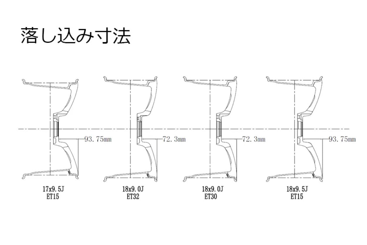 CST PRECEDEO ZERO 1 HYPER Wheels - Brake disk clearance chart