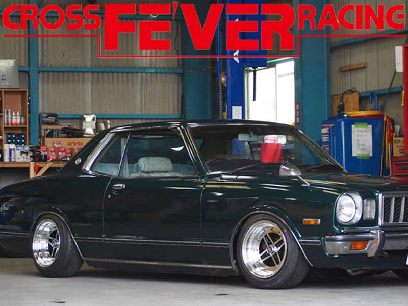 Colin Cross Fever wheels mounted on a Toyota Cressidra - JDM Import