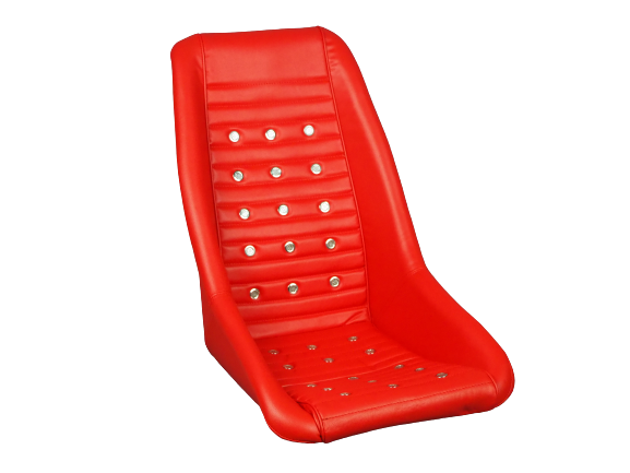 Colin Project Datsun Type-D style bucket seat red color - JDM Import