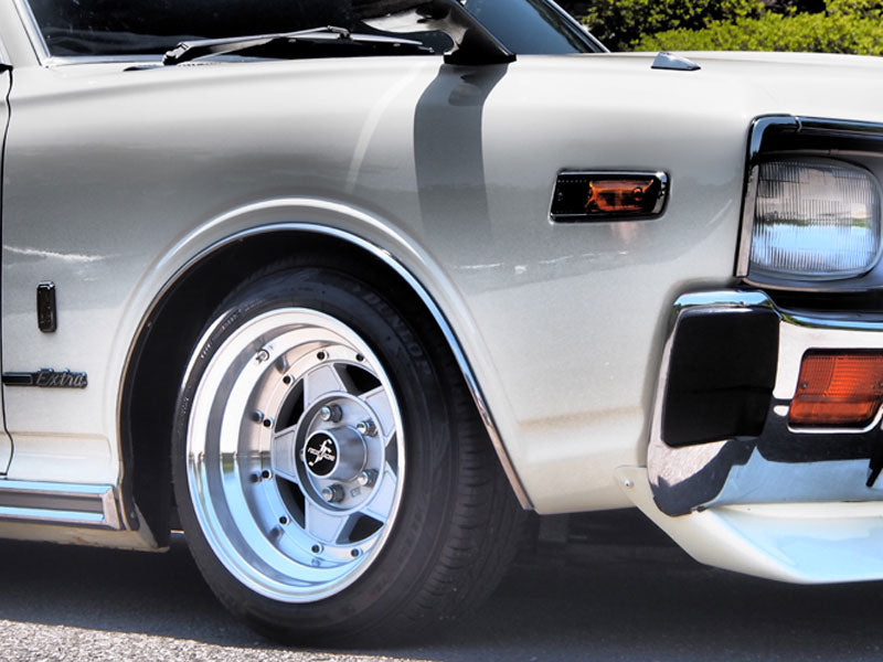 Colin Project Focus Racing FIVE wheels - silver color example 1 - JDM Import