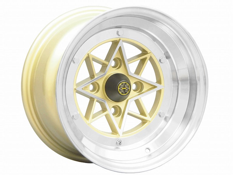 Colin Project Star Shark wheels - gold color 1 piece version - JDM Import
