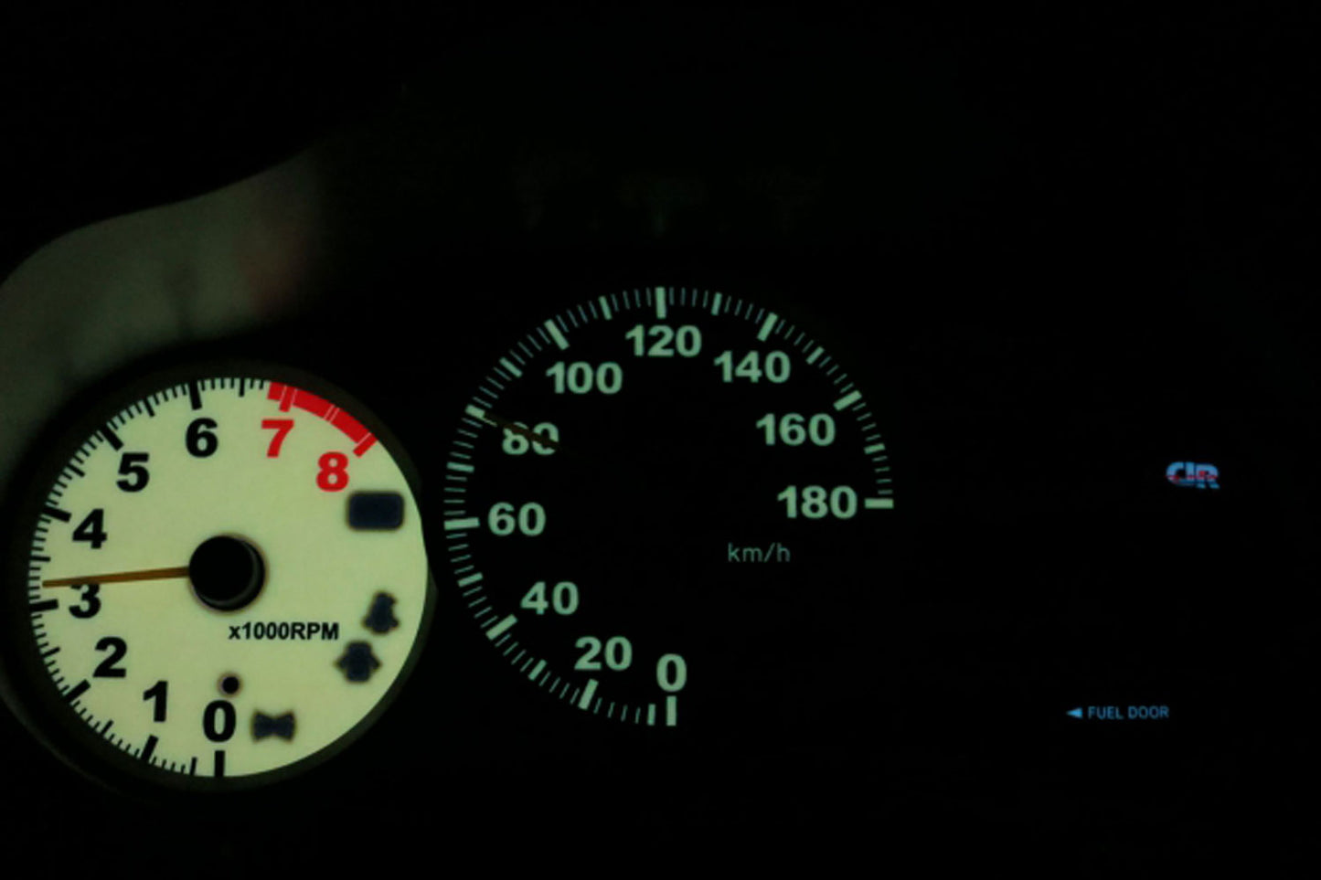 DANGUN RACING EL DASH for TOYOTA CELICA ZZT230 - Dim light mode