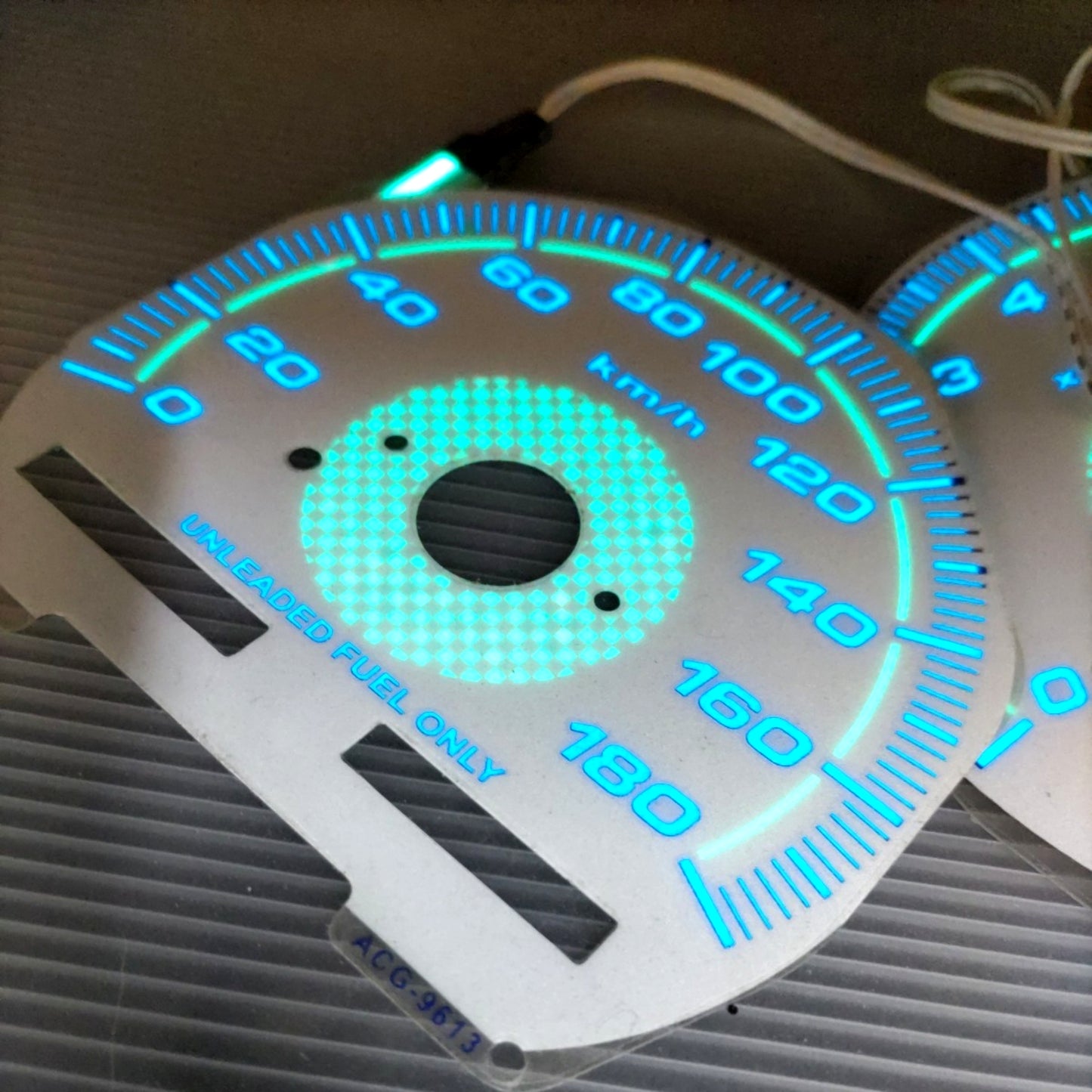 EL REV meter set for S13/200SX - photo of the speedometer - JDM Import