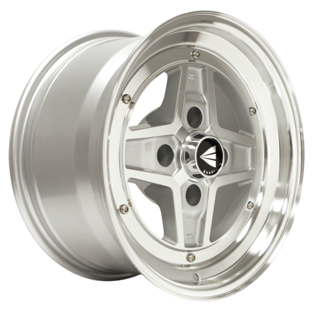 ENKEI Apache 2 wheels - 15 inch silver color - JDM Import