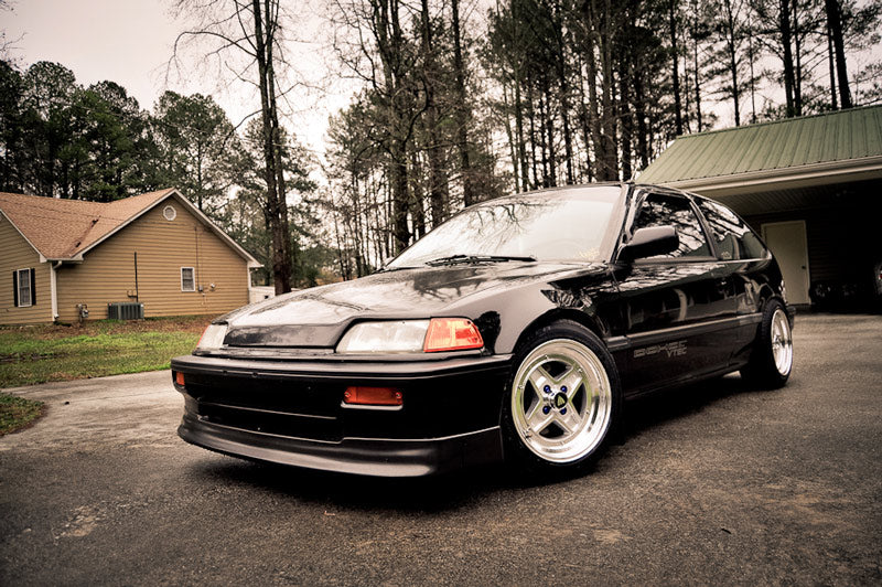 ENKEI Apache 2 wheels - example on a Honda CRX - JDM Import