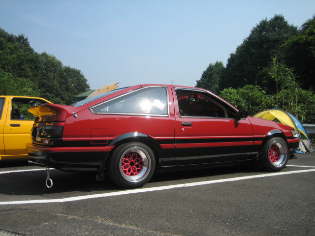 HAYASHI RACING Wheels - YAYOI Sakura - Toyota AE86 example - JDM Import