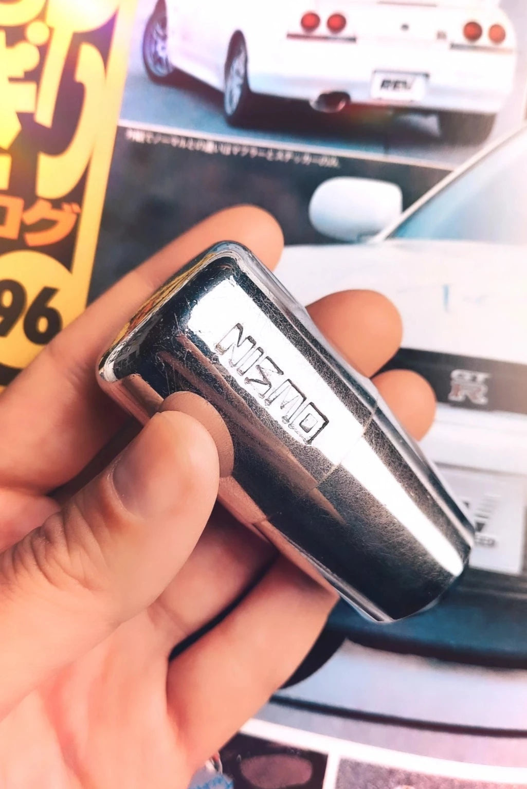 Original NISMO old logo shift knob, M10 size - Mad Hero