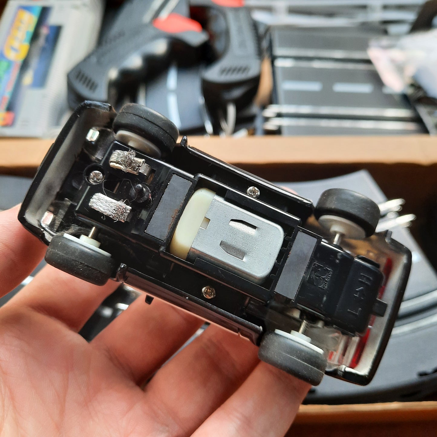 INITIAL D slot car set - model car engine photo - JDM Import