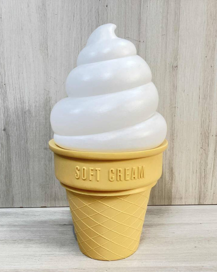 Japanese Ice cream illuminated sign for shops - JDM Import - Front photo