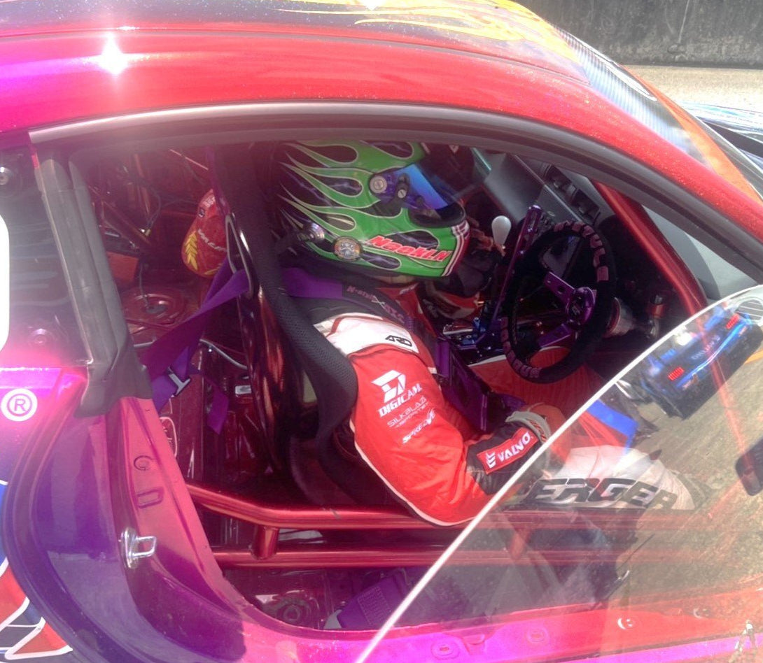 NAOKI NAKAMURA N-STYLE x Goodgun steering wheel 320mm - Photo taken during competition - JDM Import