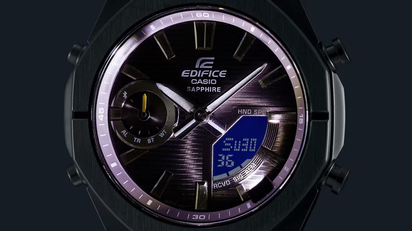 NISMO Casio collaboration watch in LIMITED EDITION - Casio Edifice illumination photo - JDM Import