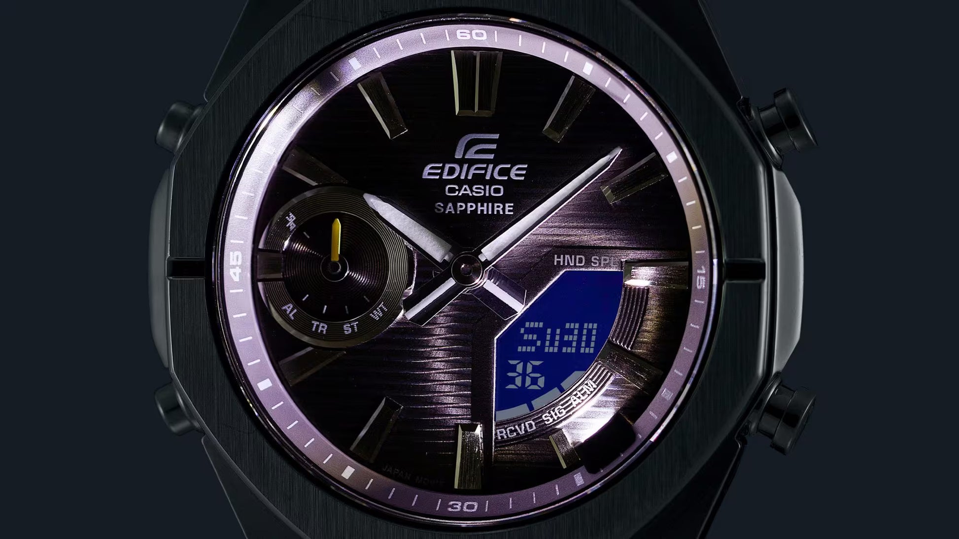 NISMO Casio collaboration watch in LIMITED EDITION - Casio Edifice illumination photo - JDM Import