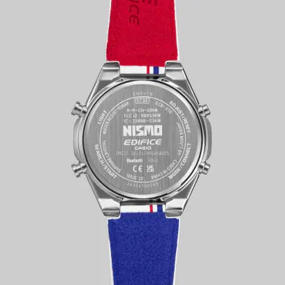 NISMO Casio collaboration watch in LIMITED EDITION - back of watch case - JDM Import
