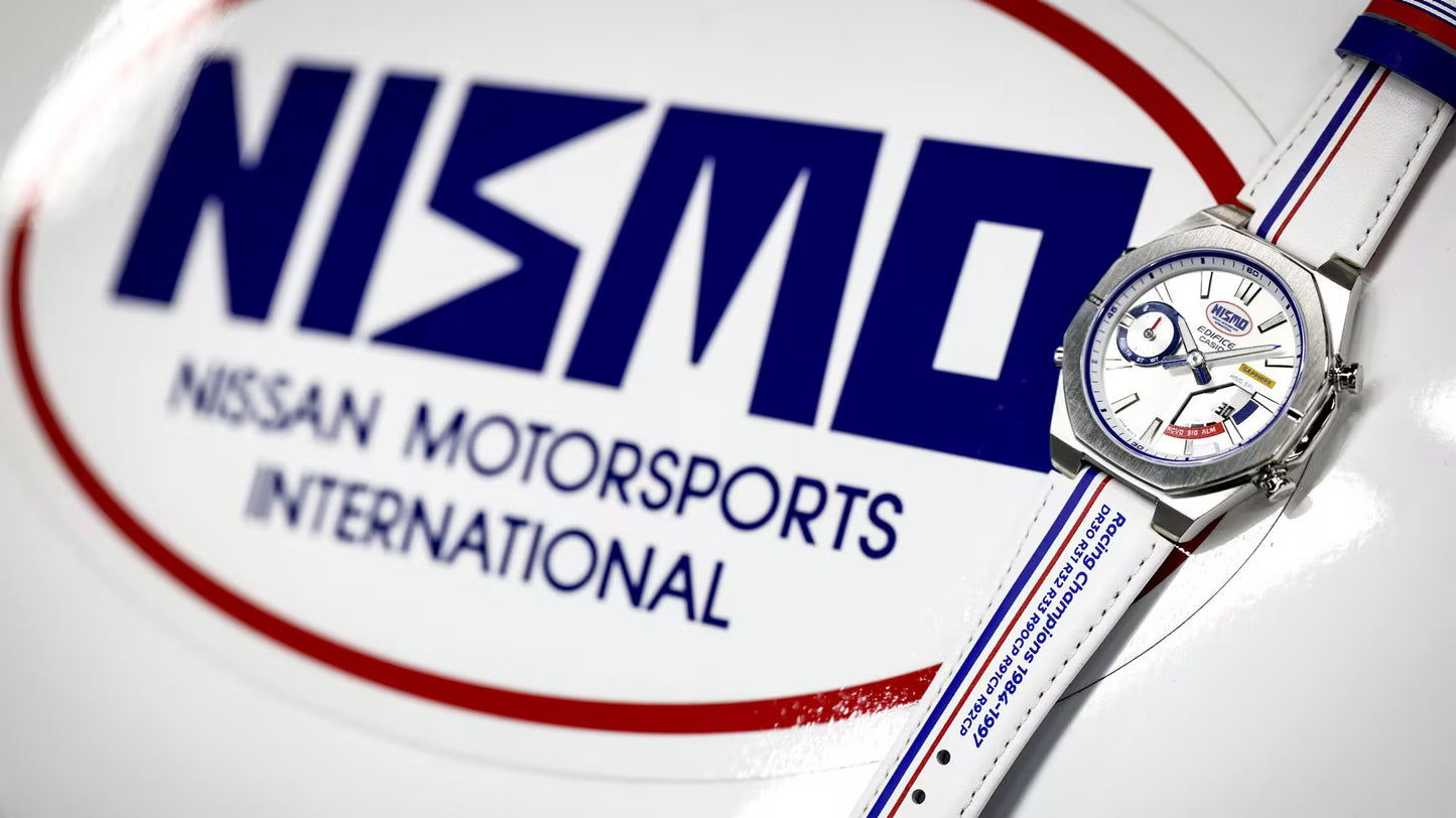 NISMO Casio collaboration watch in LIMITED EDITION - photo with NISMO old logo - JDM Import