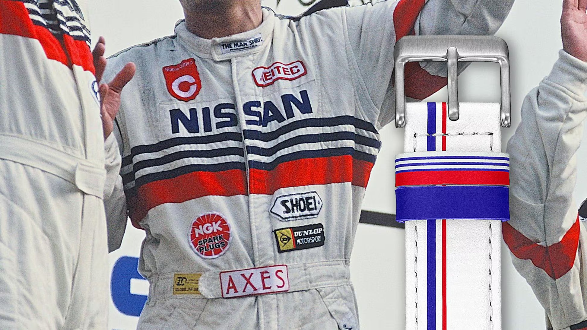 NISMO Casio collaboration watch in LIMITED EDITION - photo with Nissan race colors - JDM Import