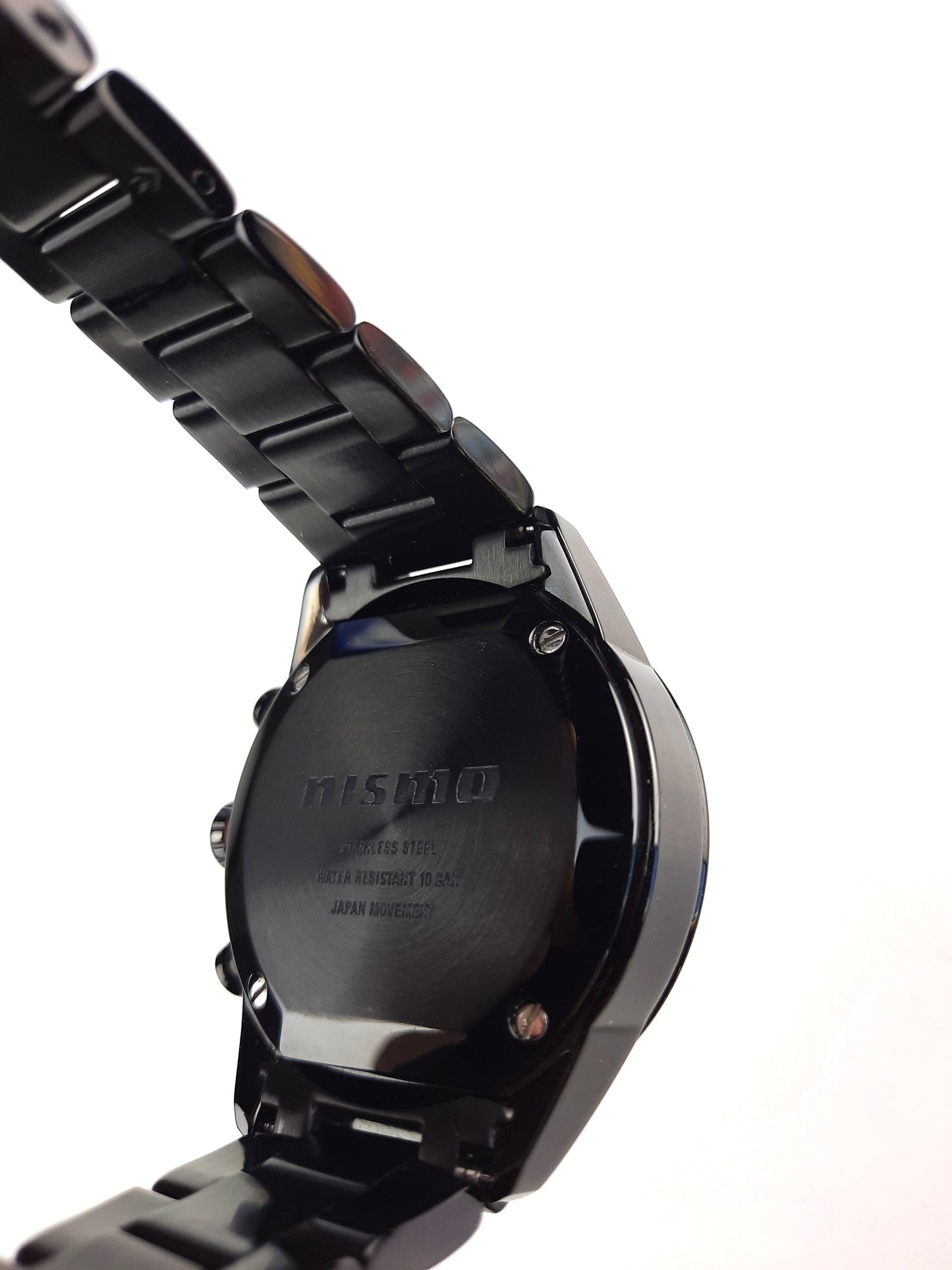 NISMO original chonograph watch - Back cap photo - JDM Import