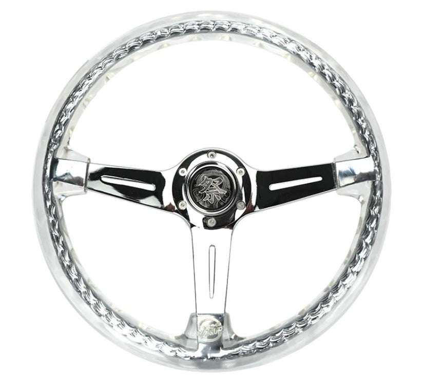 Details of NRG Drift Matsuri steering wheel clear color