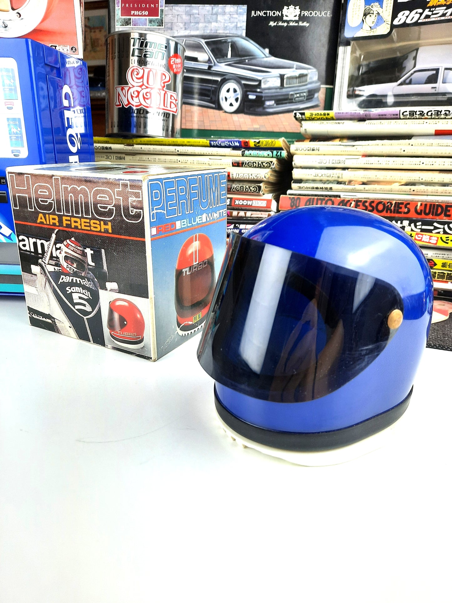 Original Japanese helmet air freshener, super cool item - JDM Import