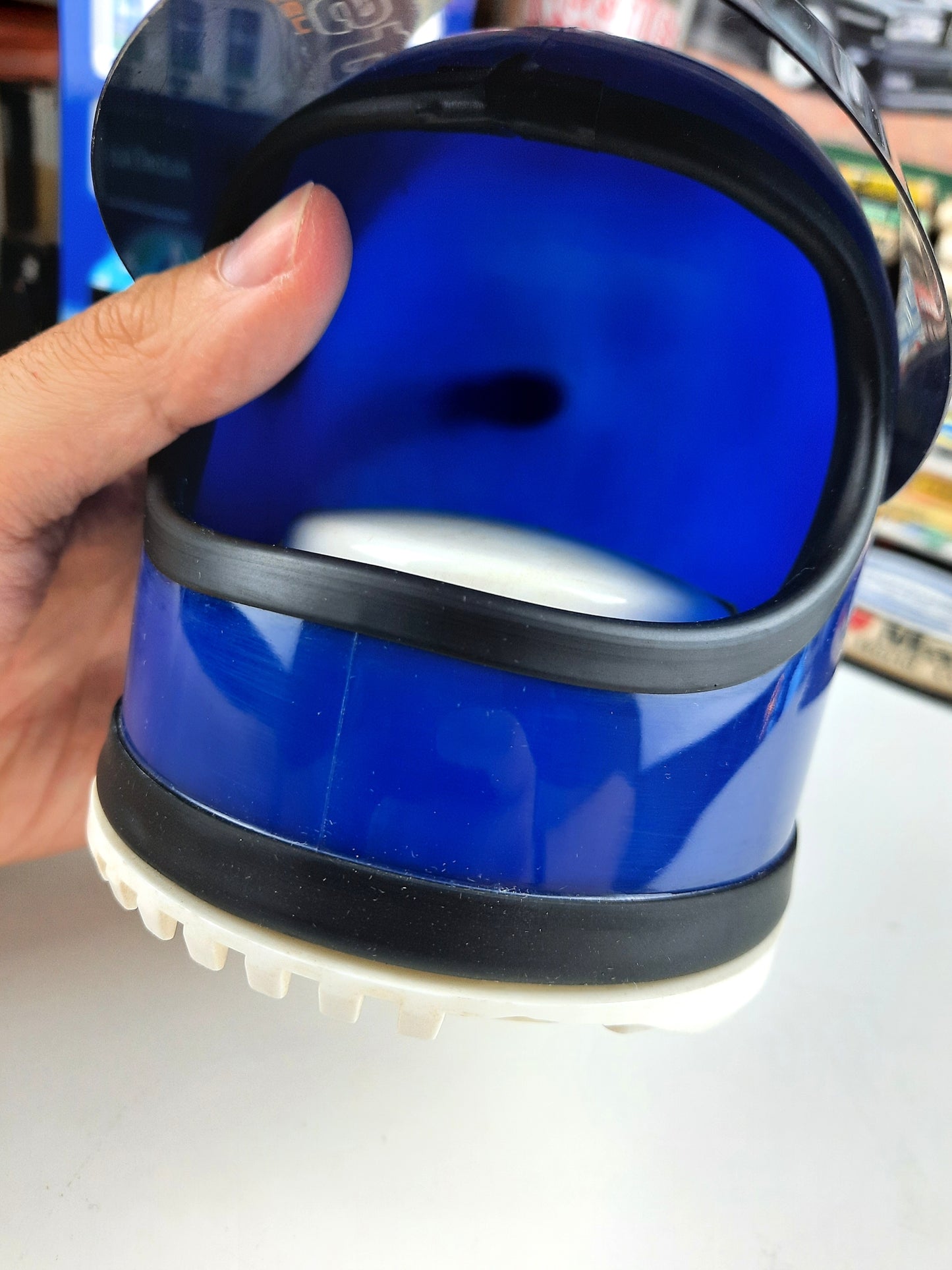 Original Japanese helmet air freshener, super cool item - helmet detail - JDM Import